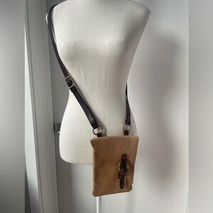 Crossbody, small, leather, hand crafted